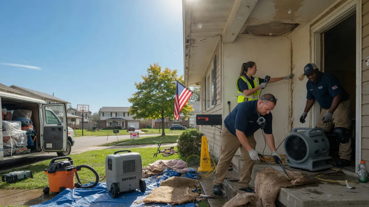 Water Damage Restoration in Leesburg, IN near me